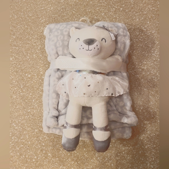 NEW Baby Blanket and Plush set - Picture 1 of 2